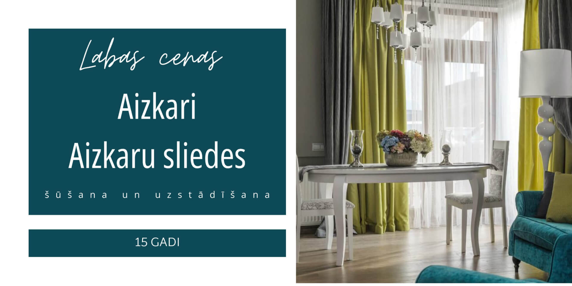 Horizontālās, vertikālās žalūzijas, diena-nakts žalūziju cenas, izgatavo&scaron;ana un uzstādī&scaron;ana